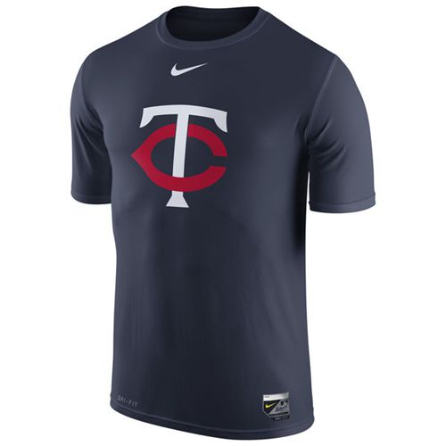 Minnesota Twins Nike Authentic Collection Legend Logo 1.5 Performance T ...