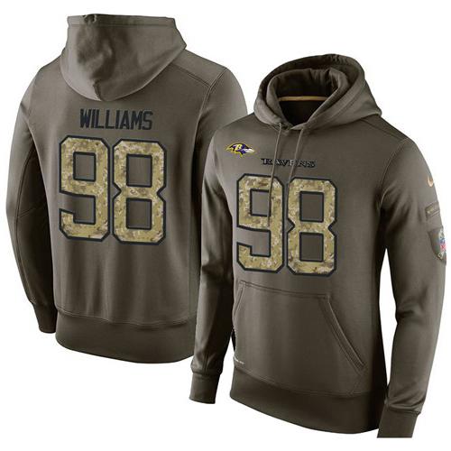 men's salute to service ravens hoodie