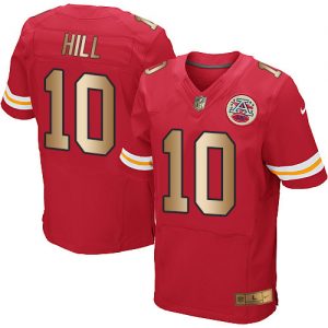 Nike Chiefs #10 Tyreek Hill Red Team Color Men’s Stitched NFL Elite ...